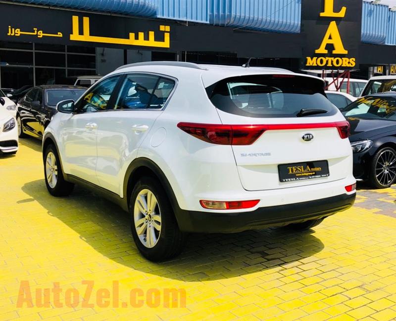 SPORTAGE///2017///GCC///DEALER WARRANTY 26/02/2022 OR 150,000KM////F/S/H!////ONLY 868 DHS MONTHLY///