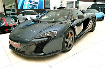 MCLAREN 650S LE MANS, V8- 2015- GREY- 100 KM- GCC