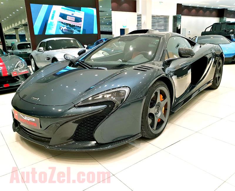 MCLAREN 650S LE MANS, V8- 2015- GREY- 100 KM- GCC