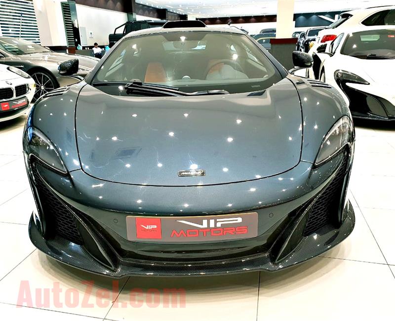 MCLAREN 650S LE MANS, V8- 2015- GREY- 100 KM- GCC