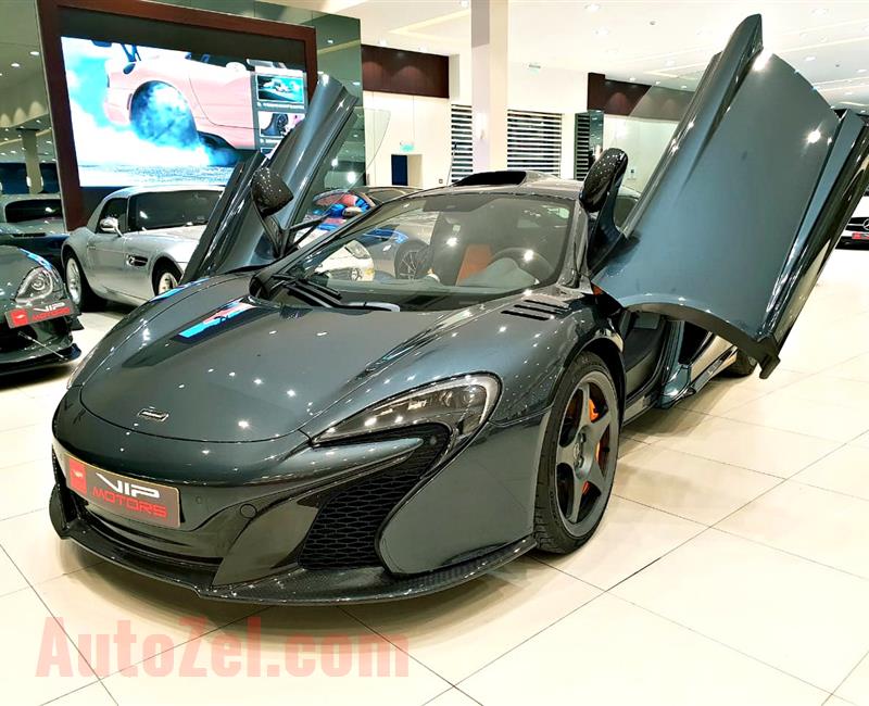 MCLAREN 650S LE MANS, V8- 2015- GREY- 100 KM- GCC