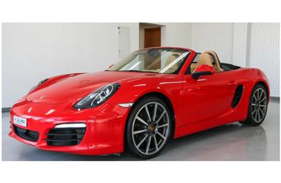 PORSCHE BOXSTER- 2015- RED- 168 000 KM- GCC