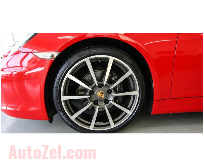 PORSCHE BOXSTER- 2015- RED- 168 000 KM- GCC