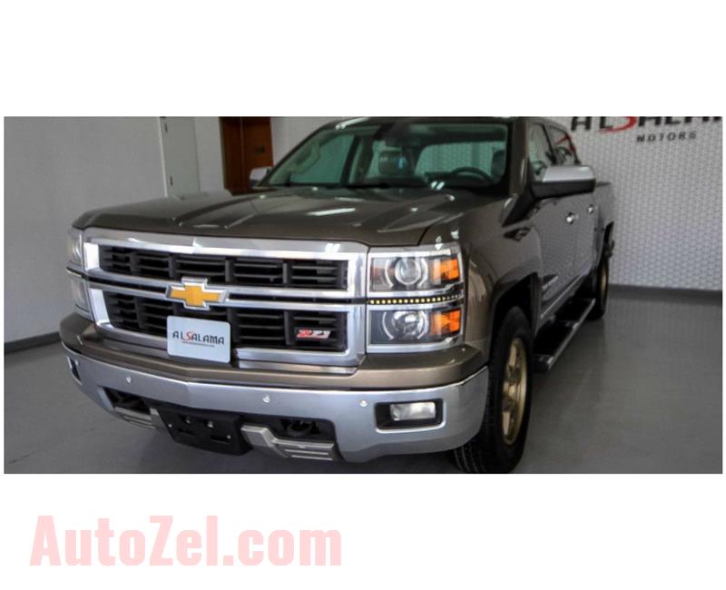 CHEVROLET SILVERADO LTZ Z71- 2014- BROWN- 139 1000 KM- GCC