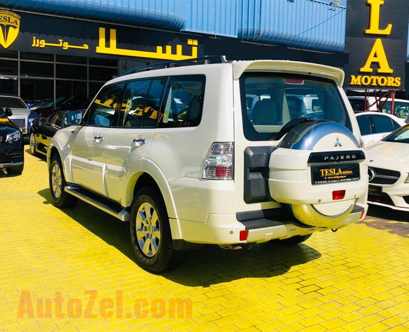 PAJERO///3.5 V6///Platinium GLS///2014 GCC///ONE YEAR WARRANTY UNLIMITED KM///ONLY 787 DHS MONTHLY//
