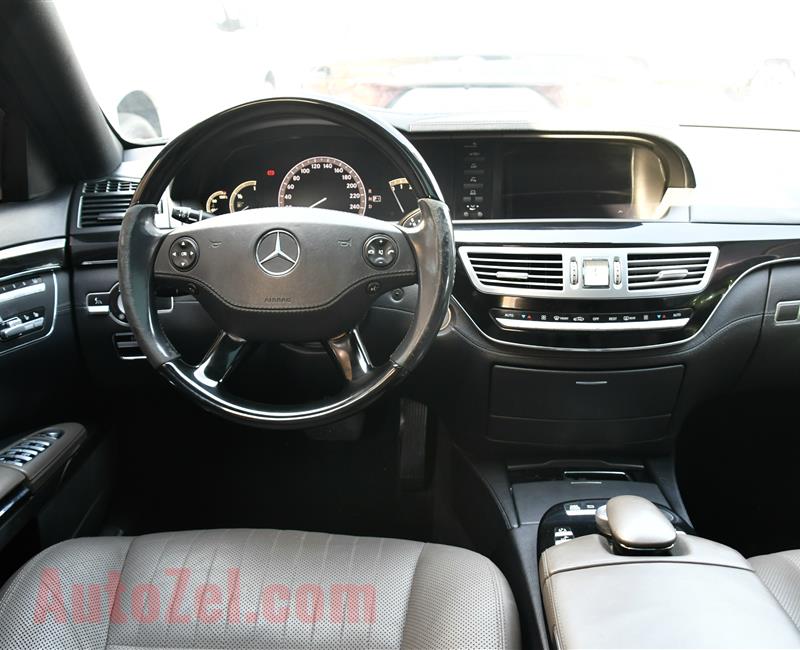 MERCEDES BENZ S500 AMG, V8- 2008- BLACK- 163 000 KM- GCC