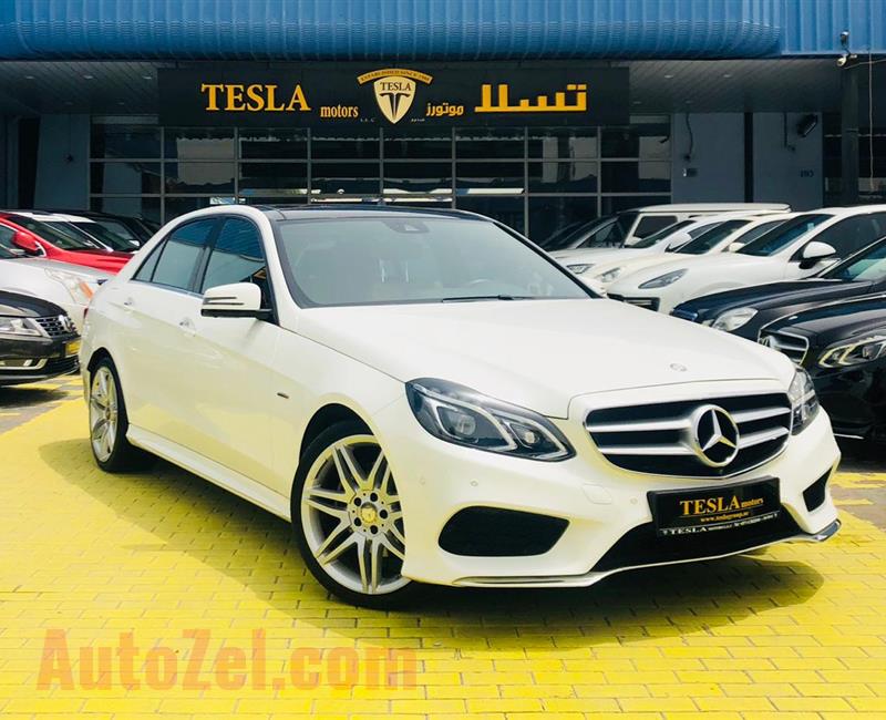 MERCEDES E300///V6///AMG///2016///GCC///EDITION 1///SUPER CLEAN///F/S/H!///ONLY 1,922 DHS MONTHLY///