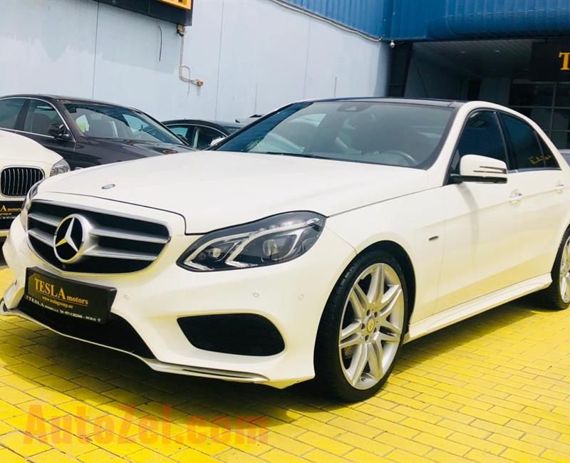 MERCEDES E300///V6///AMG///2016///GCC///EDITION 1///SUPER CLEAN///F/S/H!///ONLY 1,922 DHS MONTHLY///