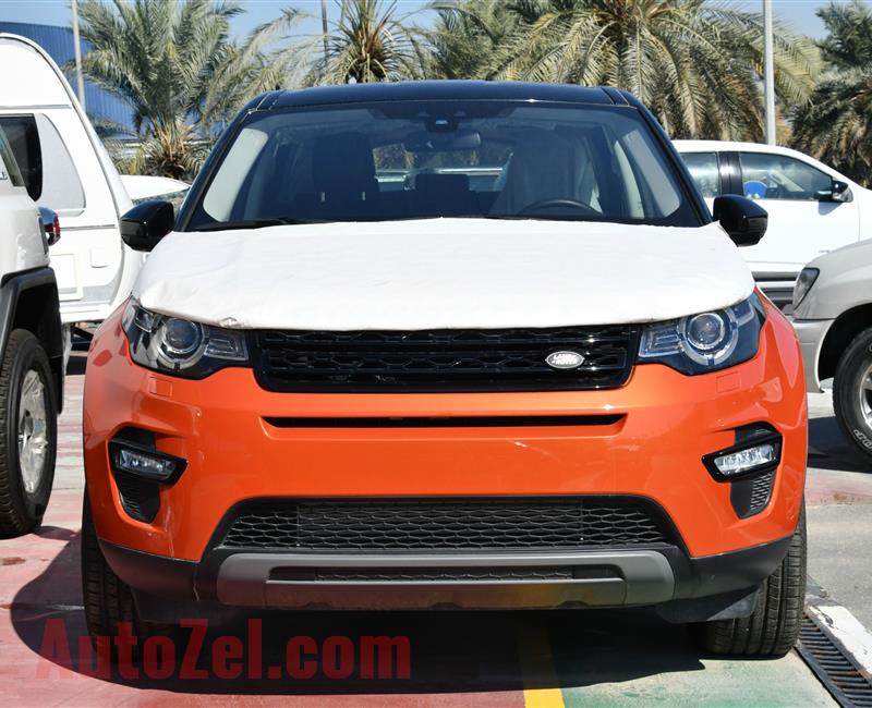 BRAND NEW LAND ROVER SPORT DISCOVERY- 2015- ORANGE- GCC