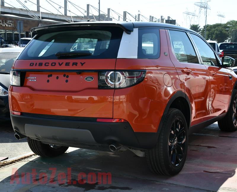 BRAND NEW LAND ROVER SPORT DISCOVERY- 2015- ORANGE- GCC