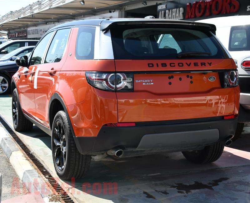 BRAND NEW LAND ROVER SPORT DISCOVERY- 2015- ORANGE- GCC