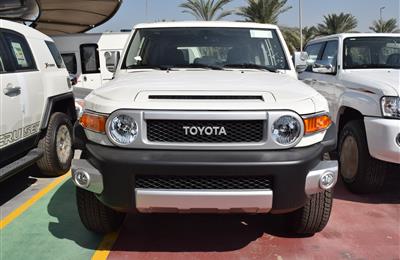 BRAND NEW TOYOTA FJ CRUISER- 2019- WHITE- GCC SPECS