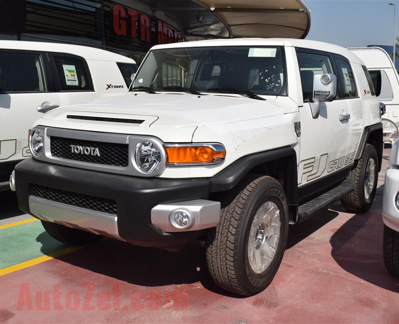 BRAND NEW TOYOTA FJ CRUISER- 2019- WHITE- GCC SPECS