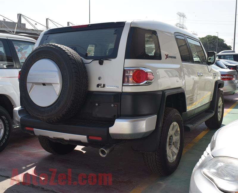 BRAND NEW TOYOTA FJ CRUISER- 2019- WHITE- GCC SPECS