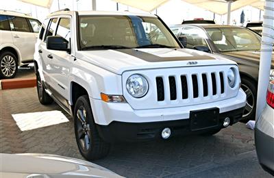 JEEP PATRIOT- 2016- WHITE- 18 000 MILEAGE- AMERICAN SPECS