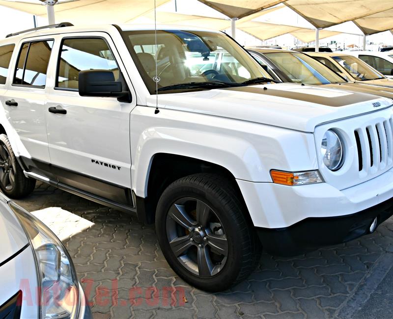 JEEP PATRIOT- 2016- WHITE- 18 000 MILEAGE- AMERICAN SPECS