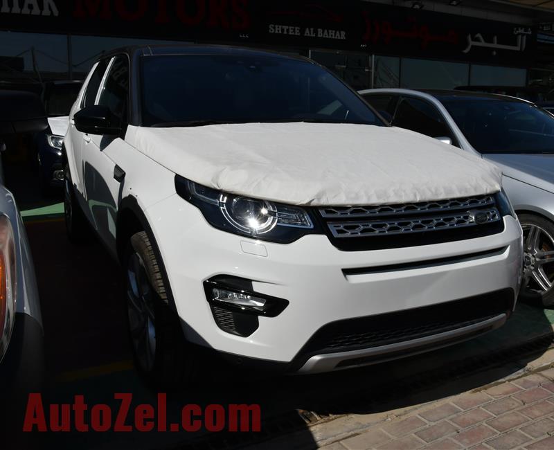 BRAND NEW LAND ROVER SPORT DISCOVERY- 2015- WHITE- GCC SPECS