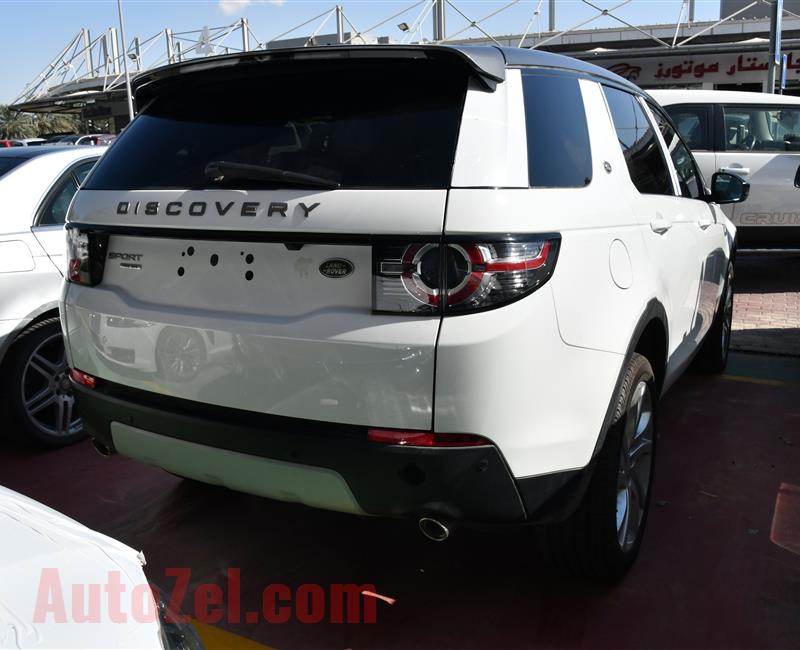 BRAND NEW LAND ROVER SPORT DISCOVERY- 2015- WHITE- GCC SPECS