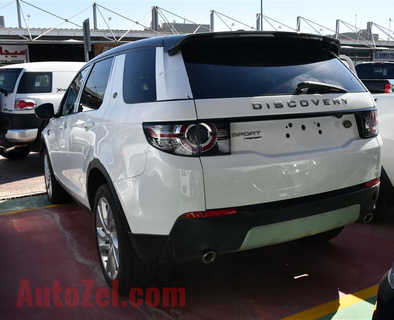 BRAND NEW LAND ROVER SPORT DISCOVERY- 2015- WHITE- GCC SPECS