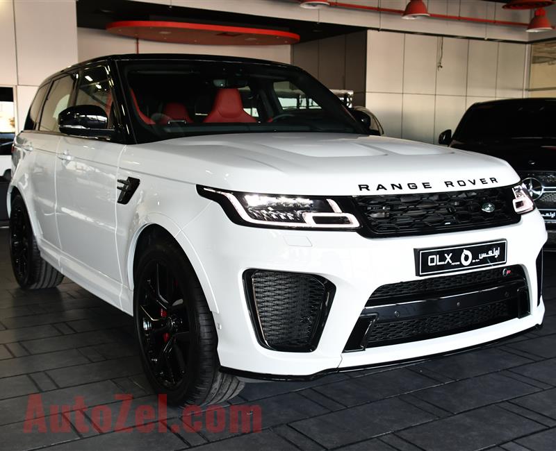 BRAND NEW RANGE ROVER SVR- 2019- WHITE- GERMAN SPECS