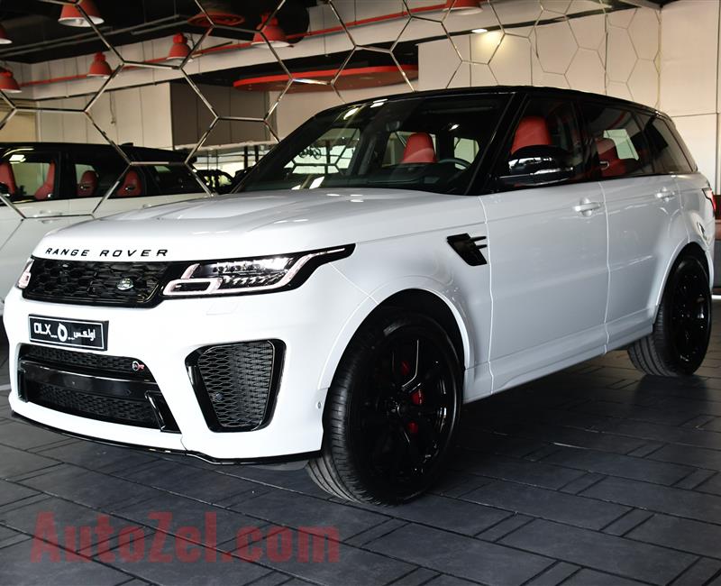 BRAND NEW RANGE ROVER SVR- 2019- WHITE- GERMAN SPECS