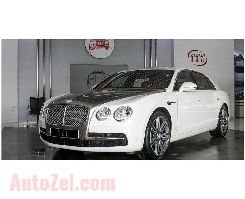 Bentley Flying Spur W12- 2016- 22 000 KM- WHITE- GCC SPECS