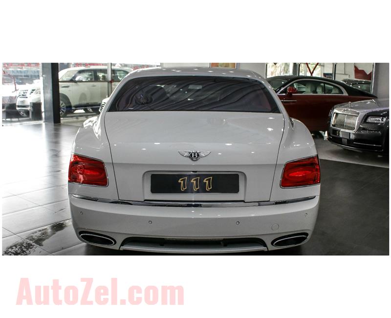 Bentley Flying Spur W12- 2016- 22 000 KM- WHITE- GCC SPECS