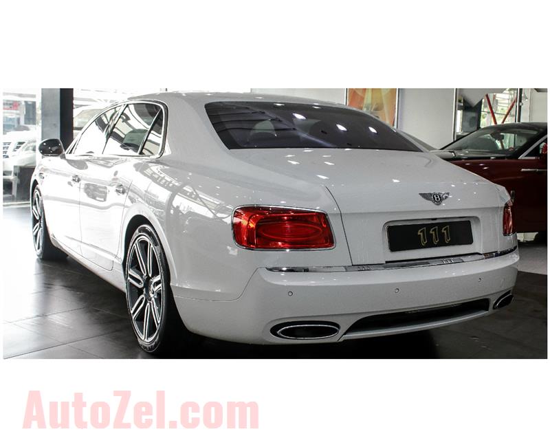 Bentley Flying Spur W12- 2016- 22 000 KM- WHITE- GCC SPECS