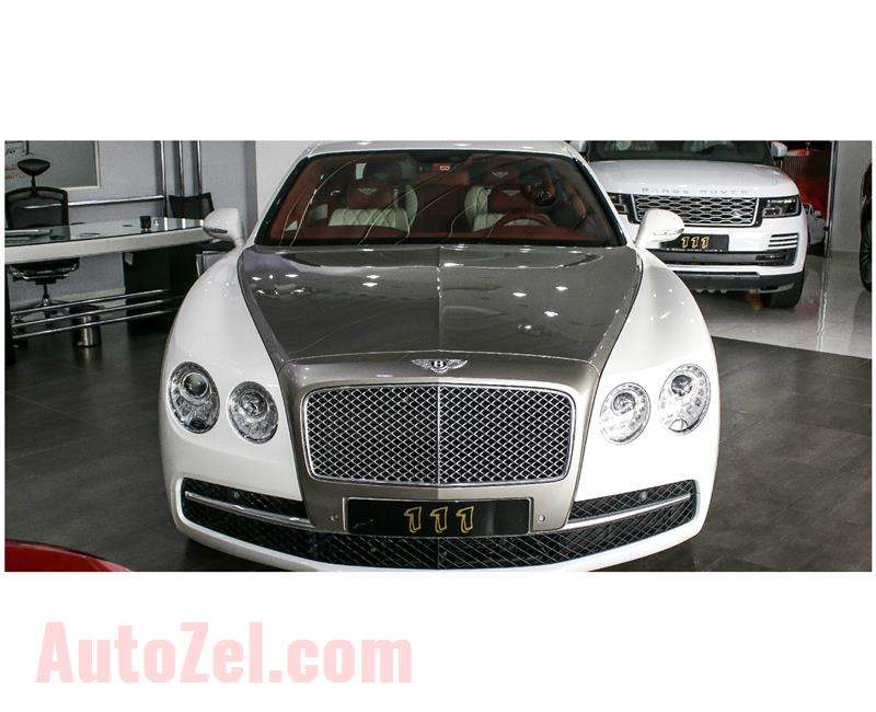 Bentley Flying Spur W12- 2016- 22 000 KM- WHITE- GCC SPECS