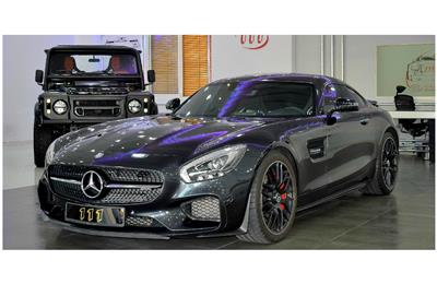 MERCEDES-BENZ AMG GT-S- 2016- BLACK- 21 000 KM- GCC SPECS