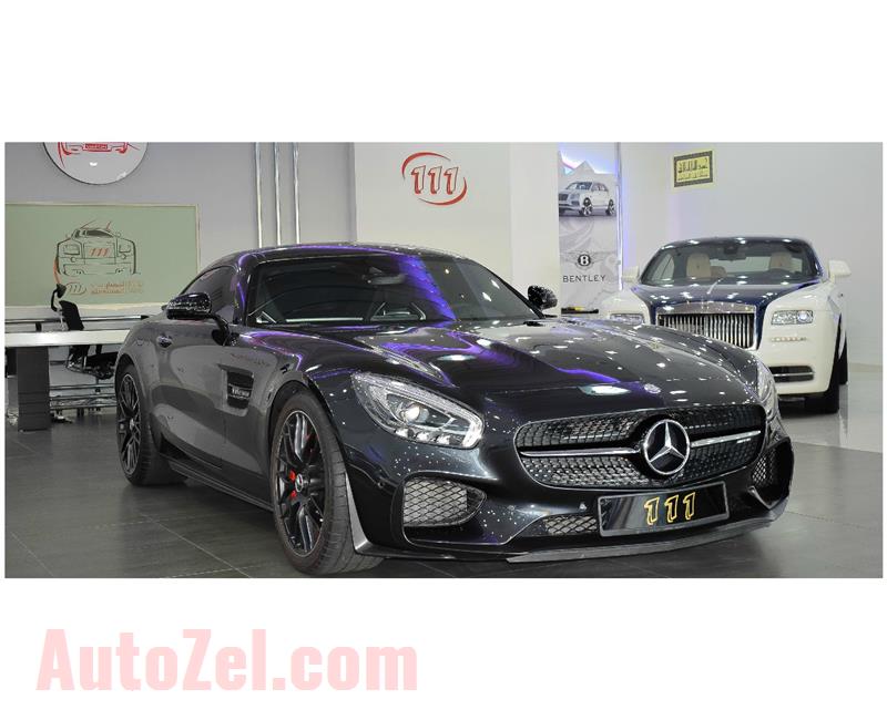 MERCEDES-BENZ AMG GT-S- 2016- BLACK- 21 000 KM- GCC SPECS