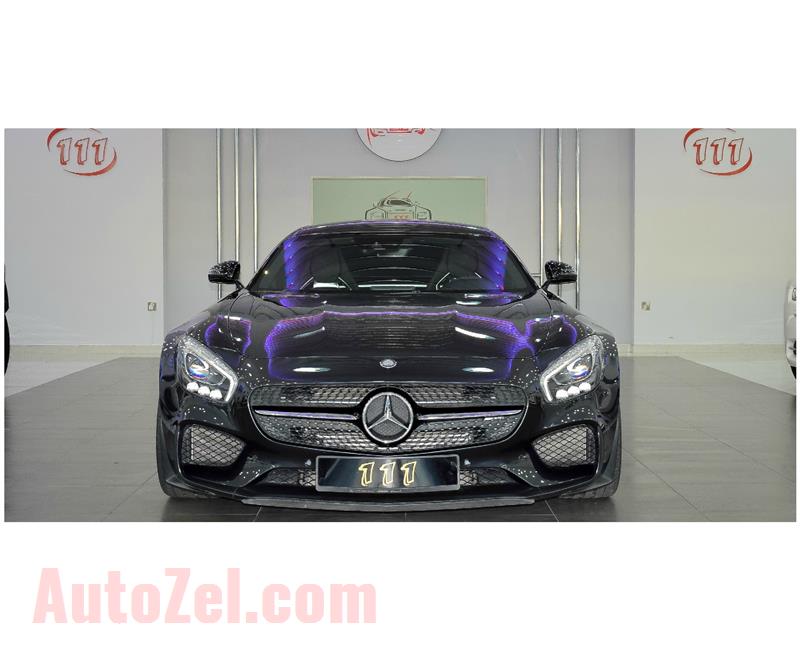 MERCEDES-BENZ AMG GT-S- 2016- BLACK- 21 000 KM- GCC SPECS