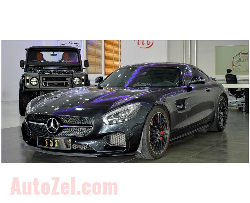 MERCEDES-BENZ AMG GT-S- 2016- BLACK- 21 000 KM- GCC SPECS