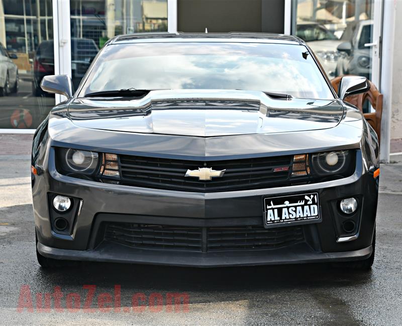 CHEVROLET CAMARO SS, V6- 2014- GREY- 75 000 MILEAGE- AMERICAN SPECS