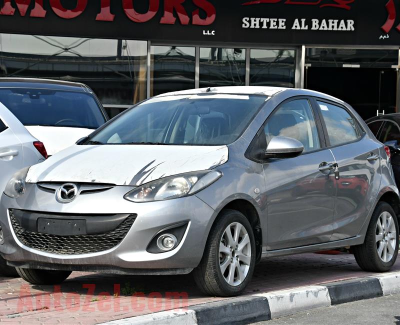 MAZDA 2  MODEL 2013  - SILVER - ZERO KM - V4 - GCC 