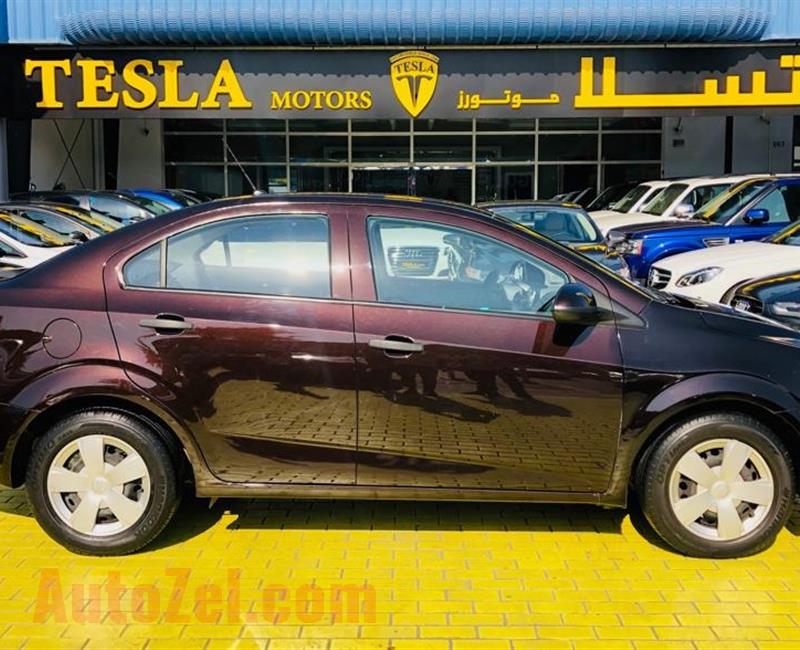 CHEVROLET SONIC///1.6L V4///2015///GCC///WARRANTY///LOW MILEAGE///ECONOMIC///ONLY 261 DHS MONTHLY///