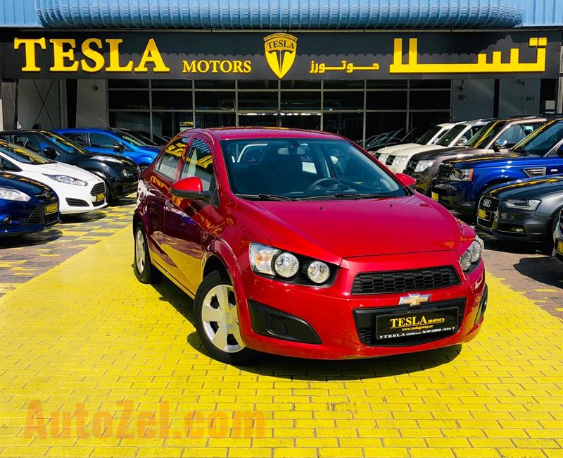 CHEVROLET SONIC///1.6L V4///2015///GCC///WARRANTY///LOW MILEAGE///ECONOMIC///ONLY 261 DHS MONTHLY///