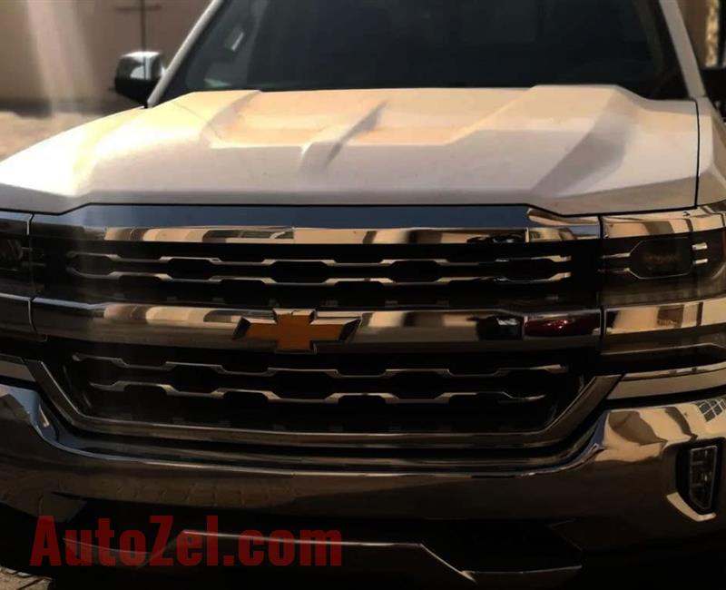 Chevrolet 2018 Silverado LTZ 1500 شيفروليه سلفرادو (السيارة تقريبا جديدة)  