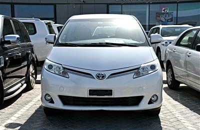 TOYOTA PREVIA S, V6- 2014- WHITE- 169 000 KM- GCC