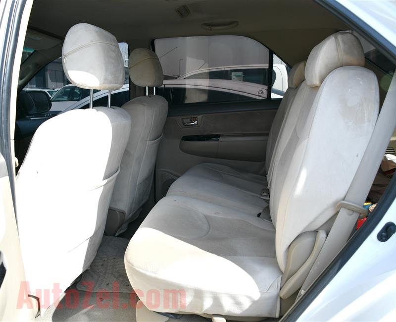 TOYOTA FORTUNER- 2012- WHITE- 158 000 KM- GCC