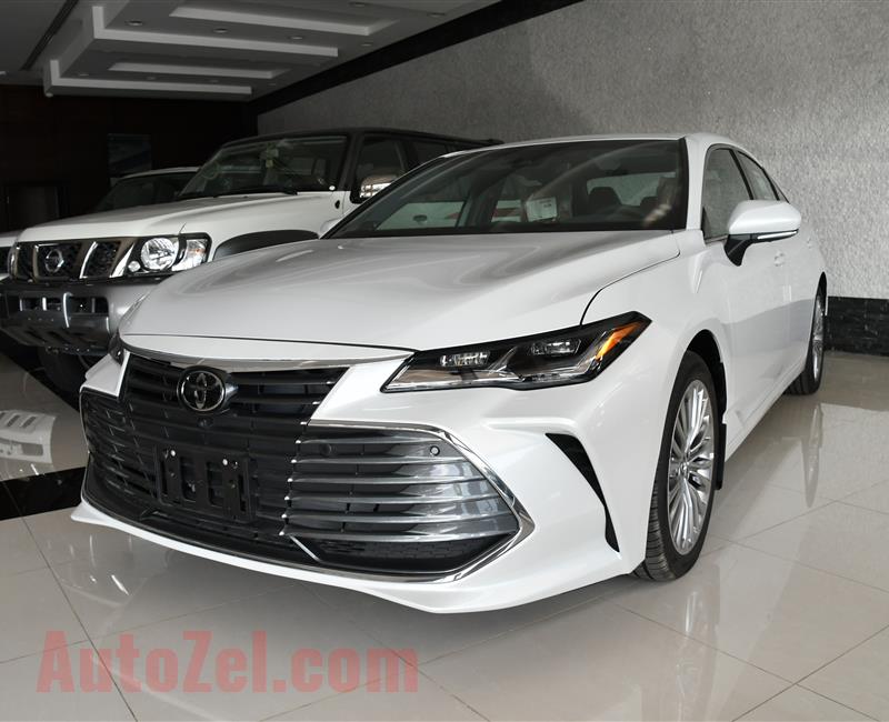 TOYOTA AVALON LIMITED- 2019- WHITE- GCC SPECS