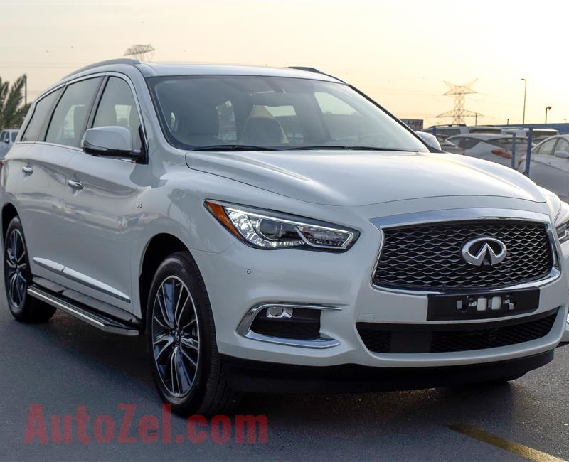 INFINITI QX60 - 2018 - GCC SPECS -WITH WARRANTY FROM AWROSTAMANI - 0 KM