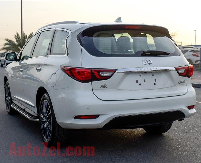 INFINITI QX60 - 2018 - GCC SPECS -WITH WARRANTY FROM AWROSTAMANI - 0 KM