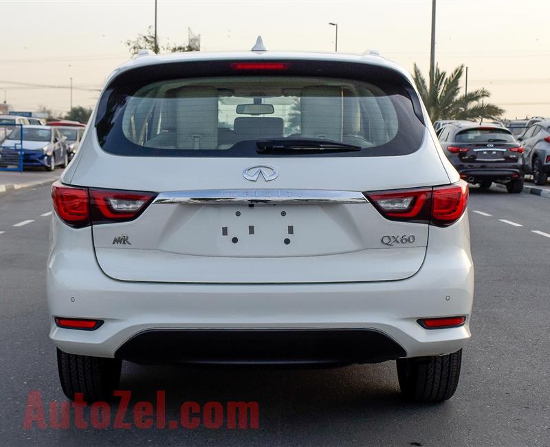 INFINITI QX60 - 2018 - GCC SPECS -WITH WARRANTY FROM AWROSTAMANI - 0 KM