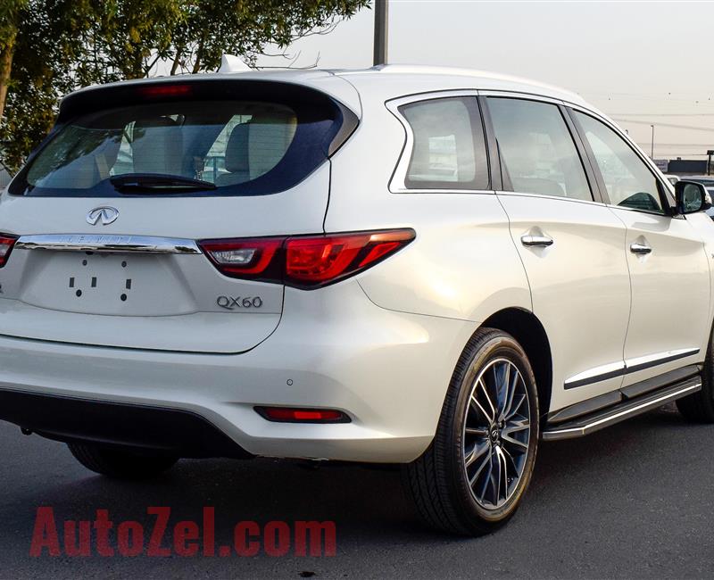 INFINITI QX60 - 2018 - GCC SPECS -WITH WARRANTY FROM AWROSTAMANI - 0 KM