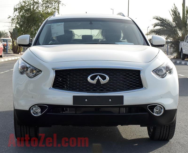 INFINITI QX70 Excellence 2019 - 0km - GCC Specs - NAVIGATION - LEATHER SEATS-4 CAMERA - WITH AGENCY WARRANTY