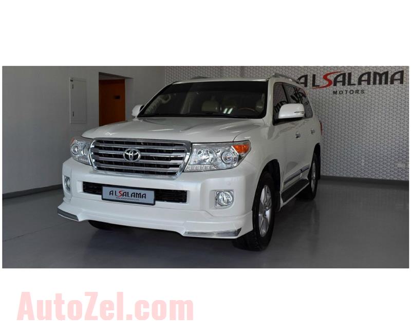 TOYOTA LAND CRUISER VXR V8 5.7- 2015- WHITE- 102 000 KM- GCC