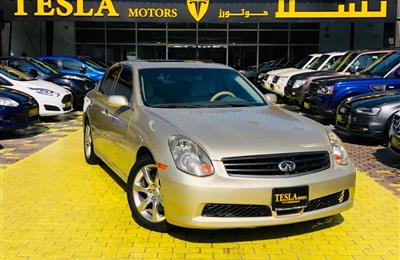 INFINITI G35///3.5L V6///GCC///2005///FULL OPTION///SUPER...