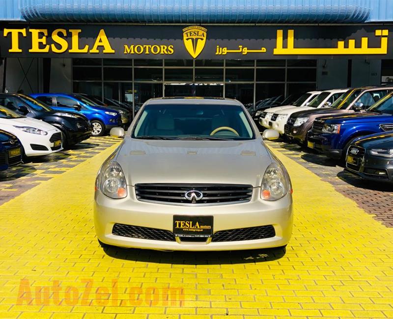 INFINITI G35///3.5L V6///GCC///2005///FULL OPTION///SUPER CLEAN///CREDIT CARD PAYMENT ACCEPTED///