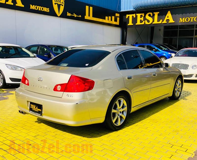 INFINITI G35///3.5L V6///GCC///2005///FULL OPTION///SUPER CLEAN///CREDIT CARD PAYMENT ACCEPTED///